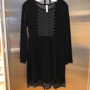 Black Velvet Beauties Dress